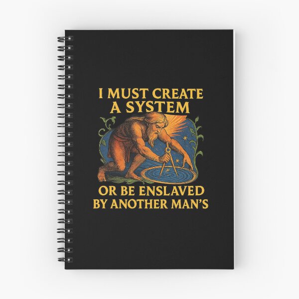 Item preview, William Blake - I Must Create a System … designed and sold by Myra365Art.