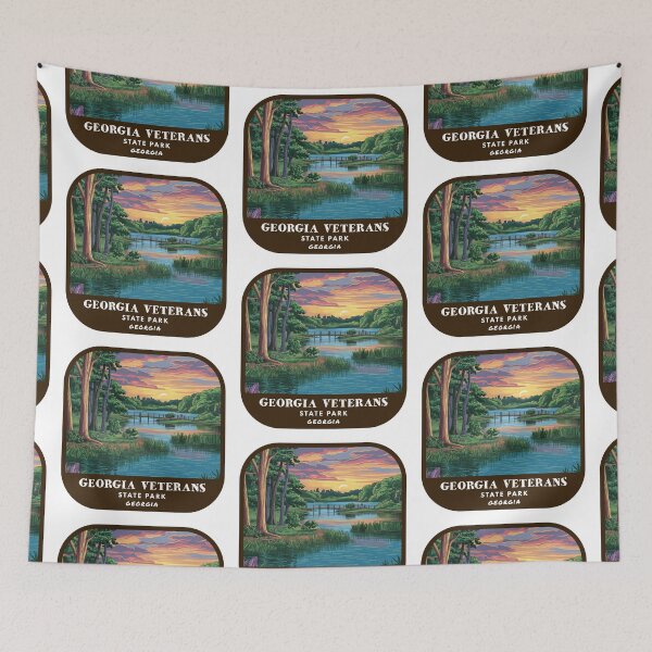 Item preview, Vintage Georgia Veterans State Park (Georgia State Park) designed and sold by RabbitK.