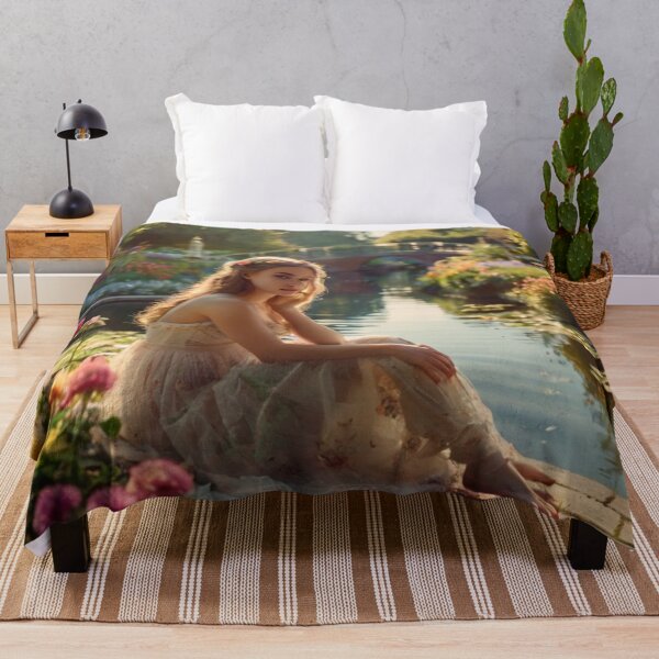 Item preview, Victorian Woman in Bloom: Garden Flowers and Water Reflections designed and sold by BlareBlare.