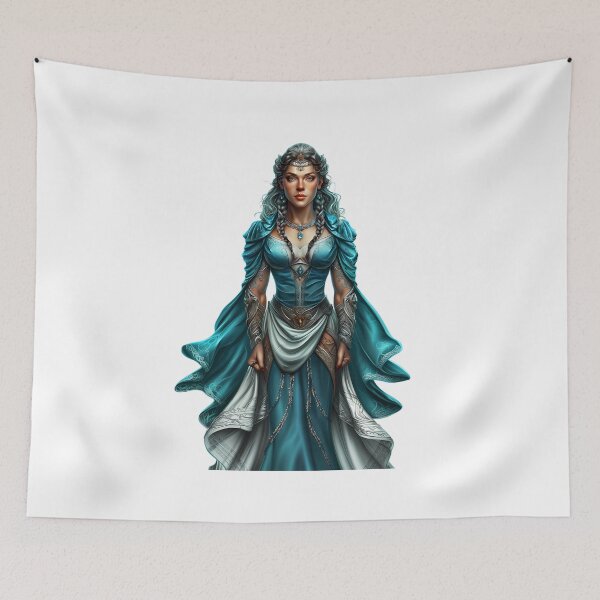Item preview, Boann__Goddess_of_rivers_and_water designed and sold by CelticSoulShop.