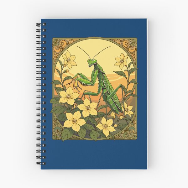 Item preview, Stagmomantis And Yellow Jasmine Flowers designed and sold by taiche.