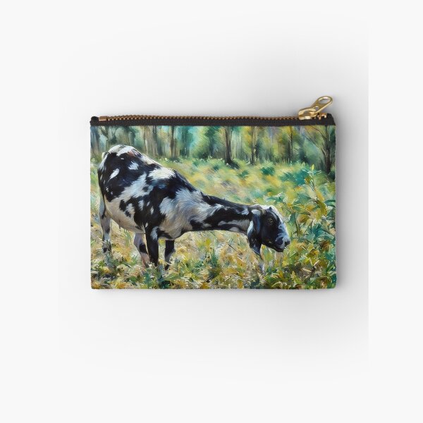 Item preview, spotted black white nubian goat designed and sold by RobynPeters1836.