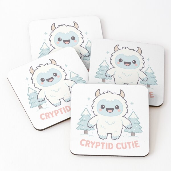 Item preview, Cryptid Cutie – Kawaii Yeti Snowy Forest Shirt designed and sold by LAN-Lord.
