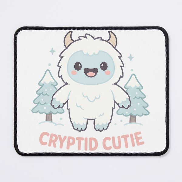Item preview, Cryptid Cutie – Kawaii Yeti Snowy Forest Shirt designed and sold by LAN-Lord.