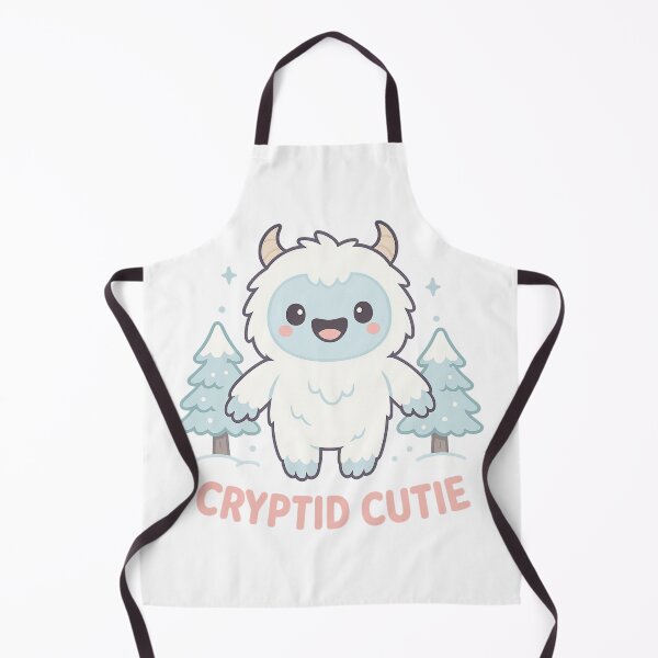 Item preview, Cryptid Cutie – Kawaii Yeti Snowy Forest Shirt designed and sold by LAN-Lord.