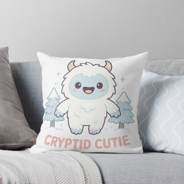 Item preview, Cryptid Cutie – Kawaii Yeti Snowy Forest Shirt designed and sold by LAN-Lord.
