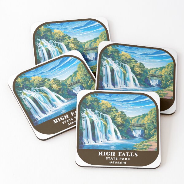 Item preview, Vintage High Falls State Park (Georgia State Park) designed and sold by RabbitK.