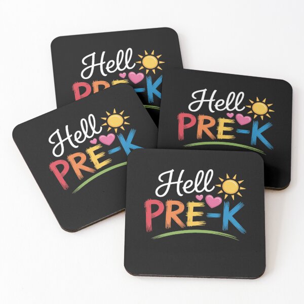 Item preview, Hello Pre-K Back to School Teacher Student designed and sold by Sunset4Bones.