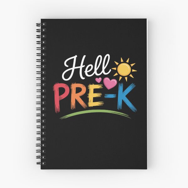Item preview, Hello Pre-K Back to School Teacher Student designed and sold by Sunset4Bones.