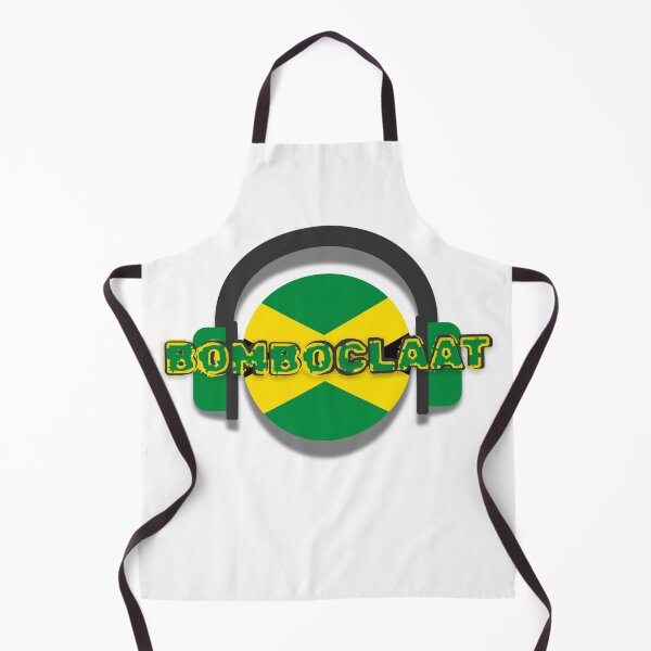 Item preview, Bomboclaat Jamaican Slang With Flag and Headphones designed and sold by UNK-Fatigues.
