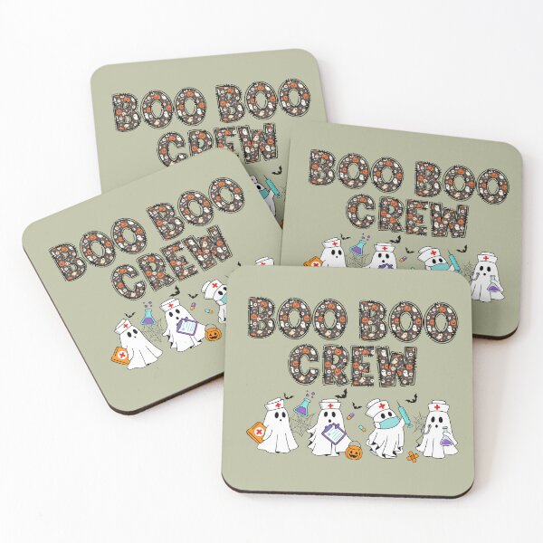 Item preview, Boo Boo Crew – Funny Halloween Nurse Ghosts Medical Design designed and sold by Coaster Culture Industries.