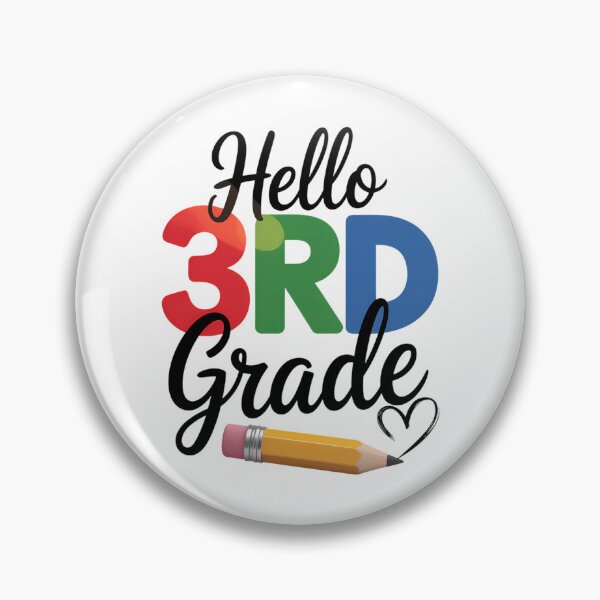 Item preview, Hello 3rd Grade Team Third Grade Teacher Student designed and sold by Sunset4Bones.