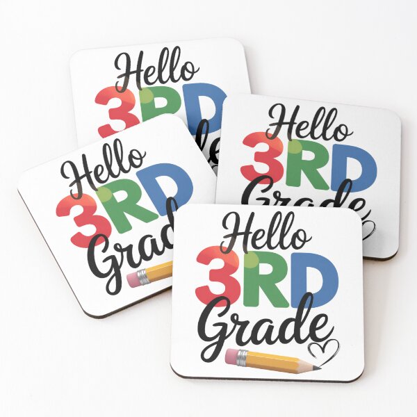 Item preview, Hello 3rd Grade Team Third Grade Teacher Student designed and sold by Sunset4Bones.