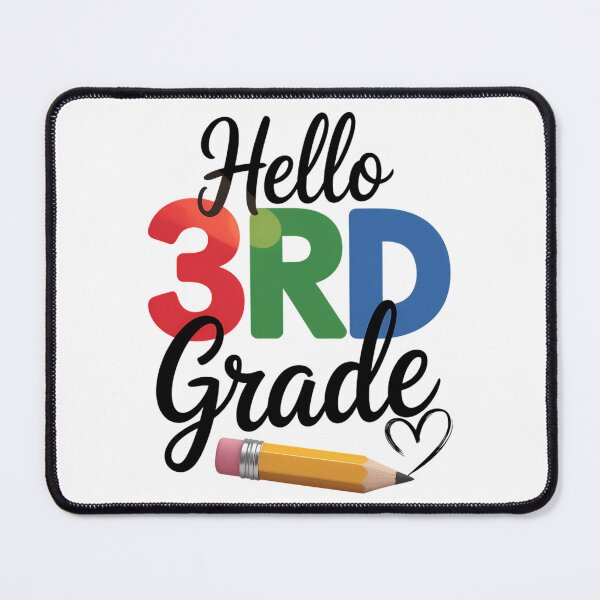 Item preview, Hello 3rd Grade Team Third Grade Teacher Student designed and sold by Sunset4Bones.