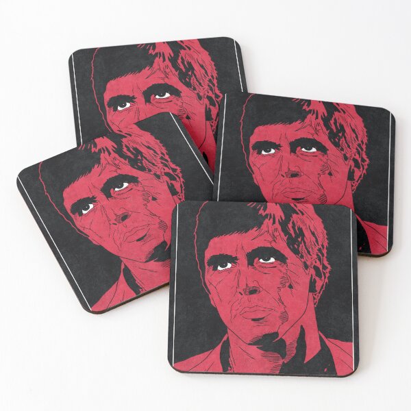 Item preview, TONY MONTANA - Scarface (Monochrome) designed and sold by FamousWeirdosRB.