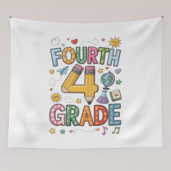 Item preview, Fourth Grade Team Funny Pencil Back to School Teacher designed and sold by BakeryDozen.