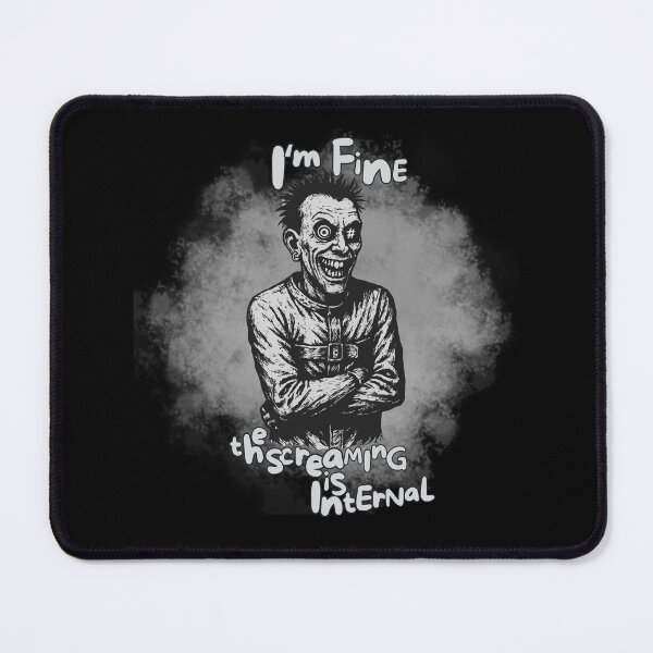 Item preview, I’m Fine, The Screaming is Internal designed and sold by UNK-Fatigues.