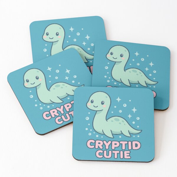 Item preview, Cryptid Cutie – Kawaii Loch Ness Monster Shirt designed and sold by LAN-Lord.