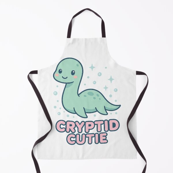 Item preview, Cryptid Cutie – Kawaii Loch Ness Monster Shirt designed and sold by LAN-Lord.