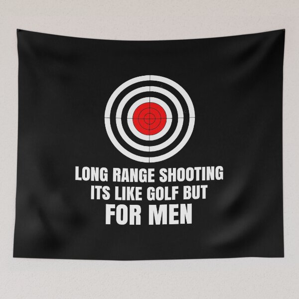 Item preview, Long Range Shooting It's Like Golf But For Men - Funny Gun Owner Long Range Shoot Gift designed and sold by xhearalisa.