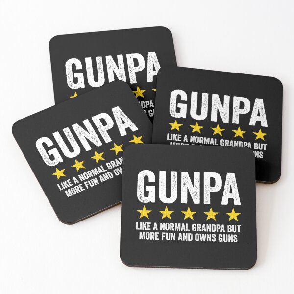 Item preview, Gunpa, Like A Normal Granpa But More Fun and Owns Guns - Funny Gun Owner Grandpa GIft designed and sold by xhearalisa.