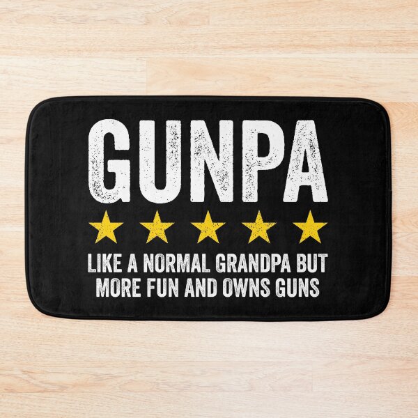 Item preview, Gunpa, Like A Normal Granpa But More Fun and Owns Guns - Funny Gun Owner Grandpa GIft designed and sold by xhearalisa.