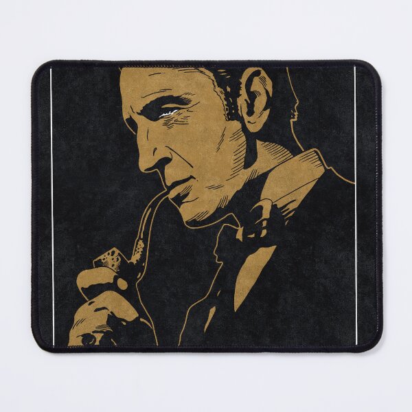 Item preview, SHERLOCK HOLMES (Monochrome) designed and sold by FamousWeirdosRB.