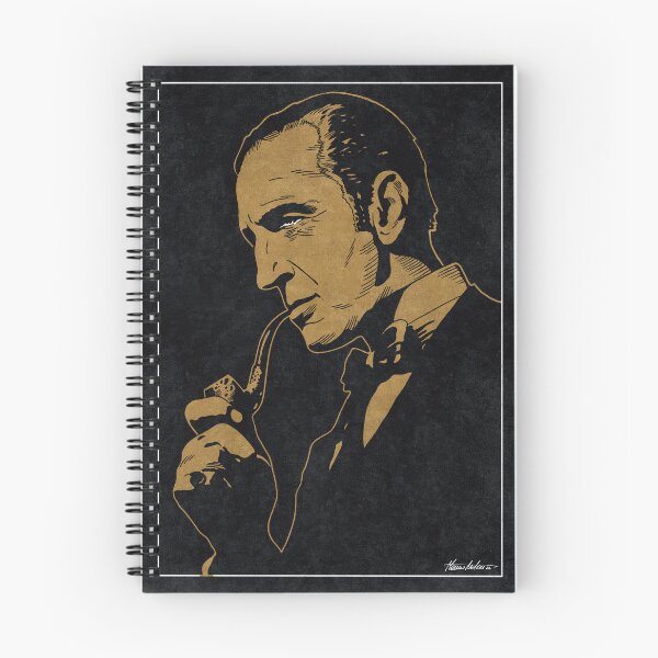 Item preview, SHERLOCK HOLMES (Monochrome) designed and sold by FamousWeirdosRB.