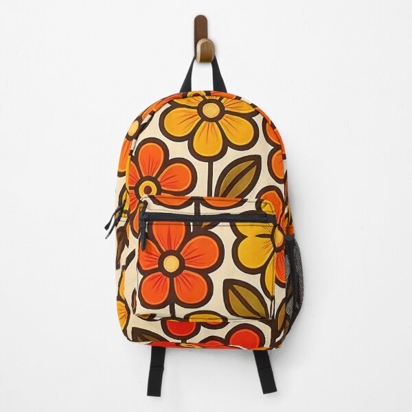 Item preview, 60's Retro Flowers designed and sold by ArtFactoryAI.