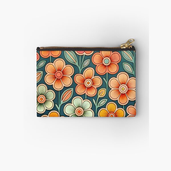 Item preview, 60's Retro Flowers designed and sold by ArtFactoryAI.