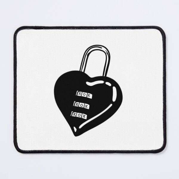 Item preview, xox heart lock designed and sold by Lydia.Create.