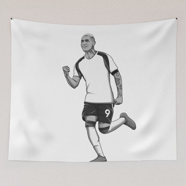 Item preview, Richarlison Black and White Version designed and sold by Aldduardo.