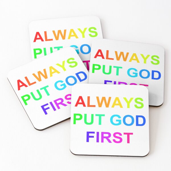 Item preview, Always Put God First designed and sold by HAVVDEMS shop.