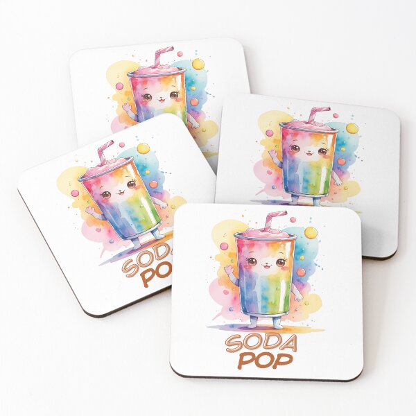 Item preview, Soda Pop Cute Print designed and sold by ByRanaShop.