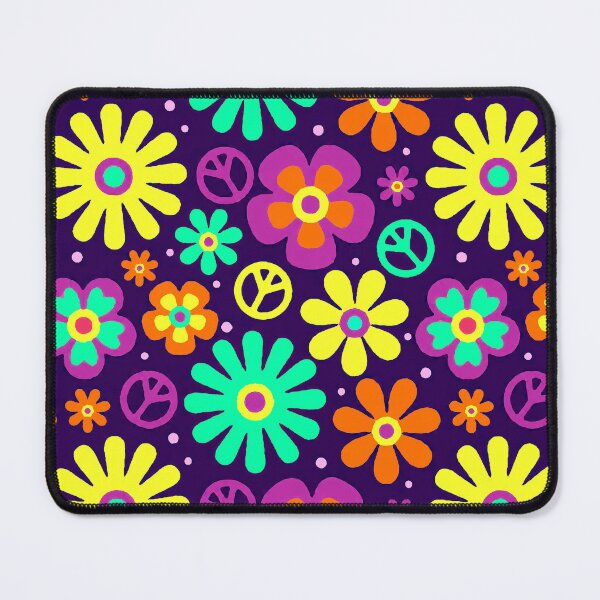 Item preview, Hippy Floral Pattern designed and sold by ViaARTfactory.