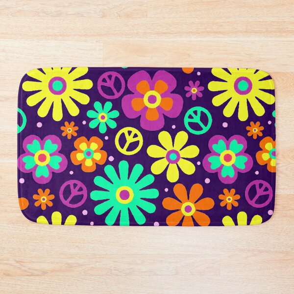 Item preview, Hippy Floral Pattern designed and sold by ViaARTfactory.