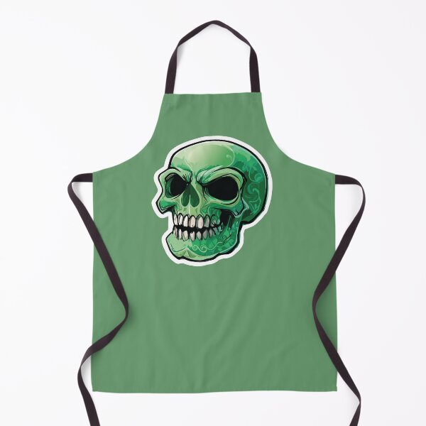 Item preview, Green Skull designed and sold by SquishyKitkat.