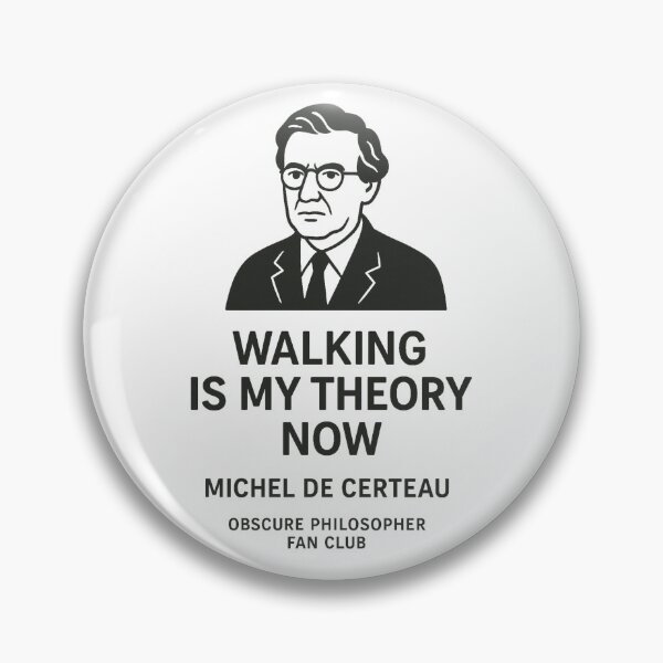Item preview, Obscure Philosopher Fan Club: Michel de Certeau designed and sold by Grand Illusions.