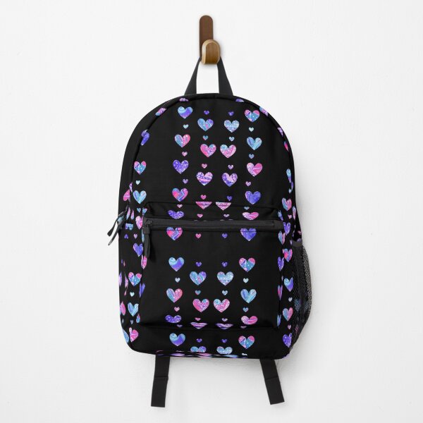 Item preview, Psychedelic Glitter Hearts designed and sold by Kendall Rose Doodles.