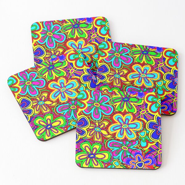 Item preview, Hippy Flowers designed and sold by ViaARTfactory.