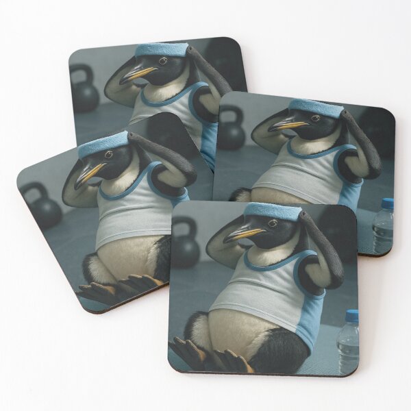 Item preview, funny penguin, the best workout designed and sold by Mauswohn.