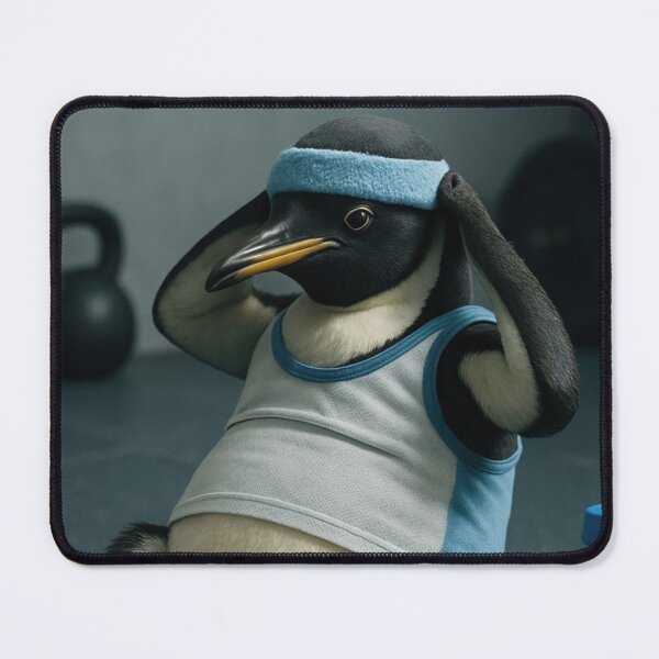 Item preview, funny penguin, the best workout designed and sold by Mauswohn.
