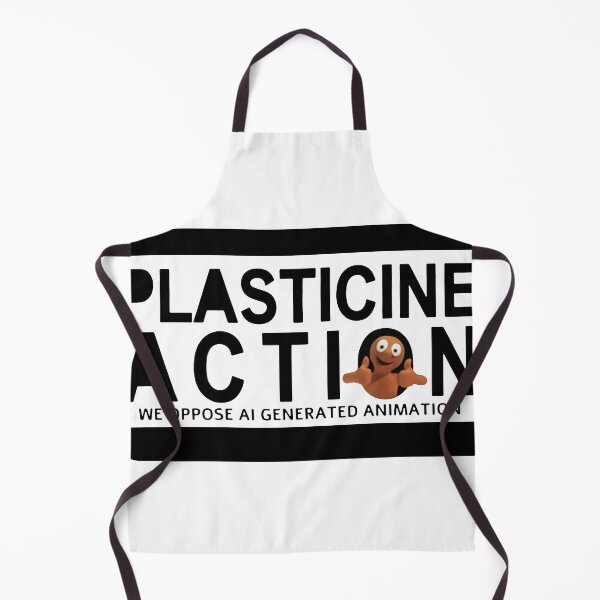 Item preview, Plasticine Action We Oppose ai Generated Animation T Shirt designed and sold by webmprintshop.