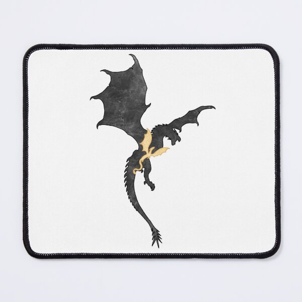 Item preview, Fantasy Dragon Riders - Ancient Shadows and Golden Feathers designed and sold by Charlotte Paints.