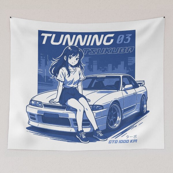 Item preview, Retro Manga Girl #03 Blue designed and sold by RHADMAS.