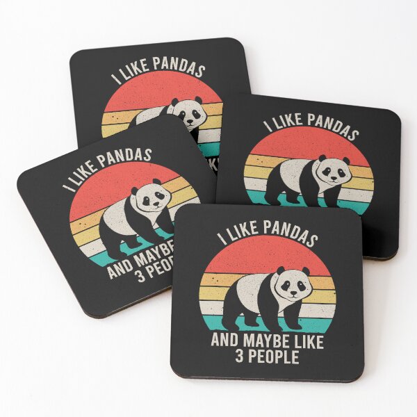 Item preview, I Like Pandas And Maybe Like 3 People - Funny Panda Bear Lover designed and sold by zeviwanty.