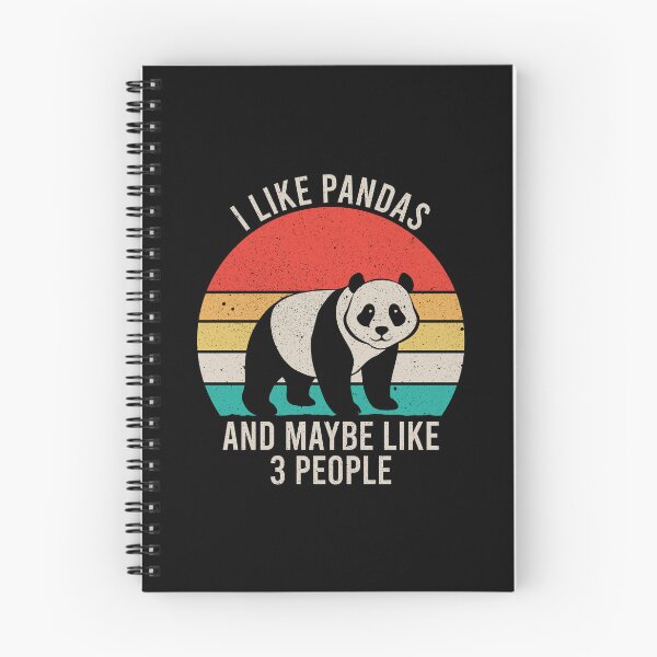Item preview, I Like Pandas And Maybe Like 3 People - Funny Panda Bear Lover designed and sold by zeviwanty.