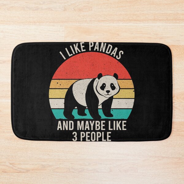 Item preview, I Like Pandas And Maybe Like 3 People - Funny Panda Bear Lover designed and sold by zeviwanty.