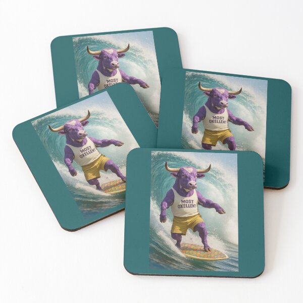 Item preview, Surfin' Ox: Most Oxellent designed and sold by Tridentulus.