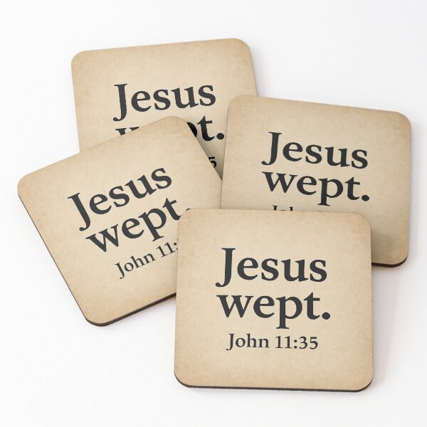 Item preview, Jesus Wept designed and sold by Monkeysalad.